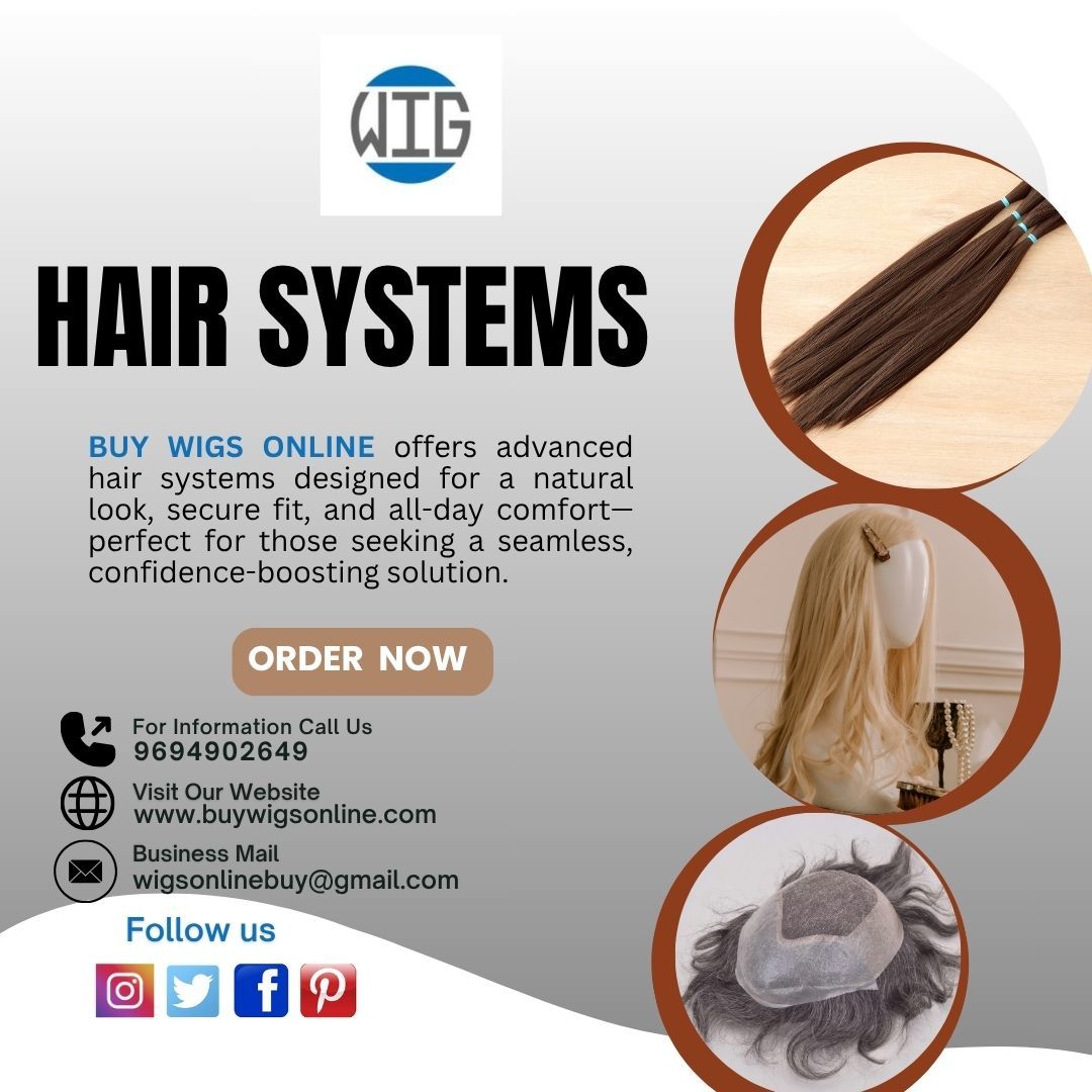 Best Hair systems for men In USA<br>