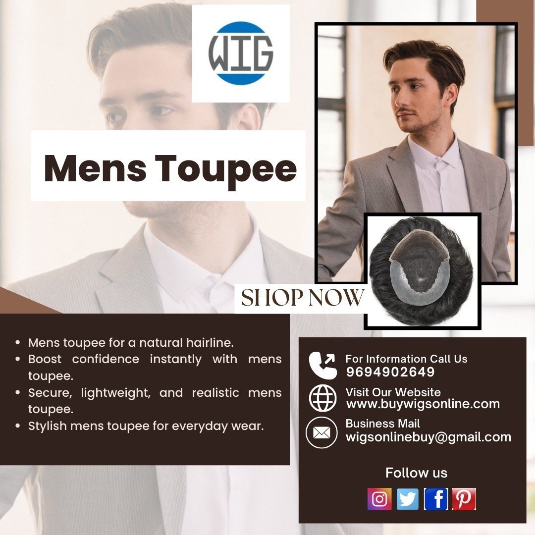 How to Choose Best Toupee For Men Online In USA